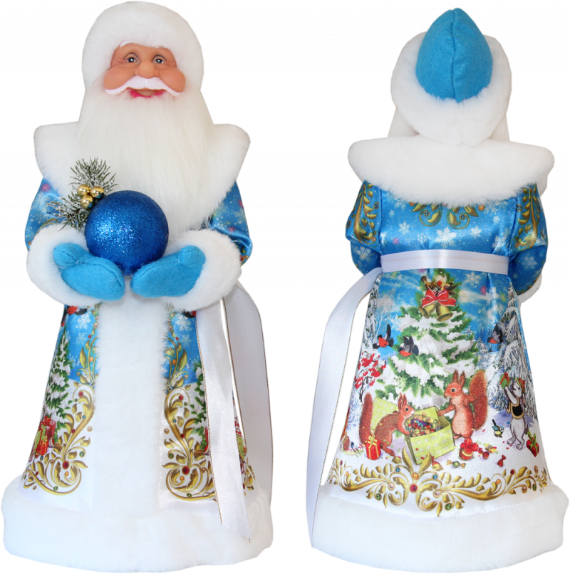 Дед Мороз (синий) - фото - 1