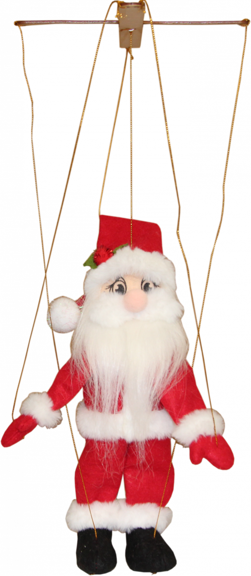 Кукла-марионетка Дед Мороз - фото - 1