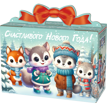 ЛюксБокс "Потешные зверята" с анимацией - фото - 2